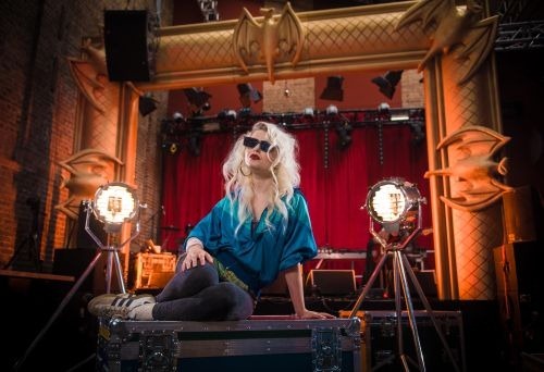 Pictured Ronika photographed at the Village Underground in Shoreditch, London.  Images by Daniel Lewis +44(0)7813 987475