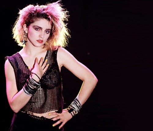 MADONNA, 1984: This exclusive photo-session with Madonna was made exactly 20 years ago in a photo-studio in Amsterdam. Her record company in Holland telephoned Dutch photographer Kees Tabak and asked him if he would like to photograph a new, totally-unknown singer called Madonna. Luckily he said yes. She brought along two dancers with her. The male dancer is her brother.  Shortly after this session Madonna became a world-known superstar.  **  USA & UK ONLY ** HIGHER RATES APPLY ** © Kees Tabak /  Sunshine / Retna UK